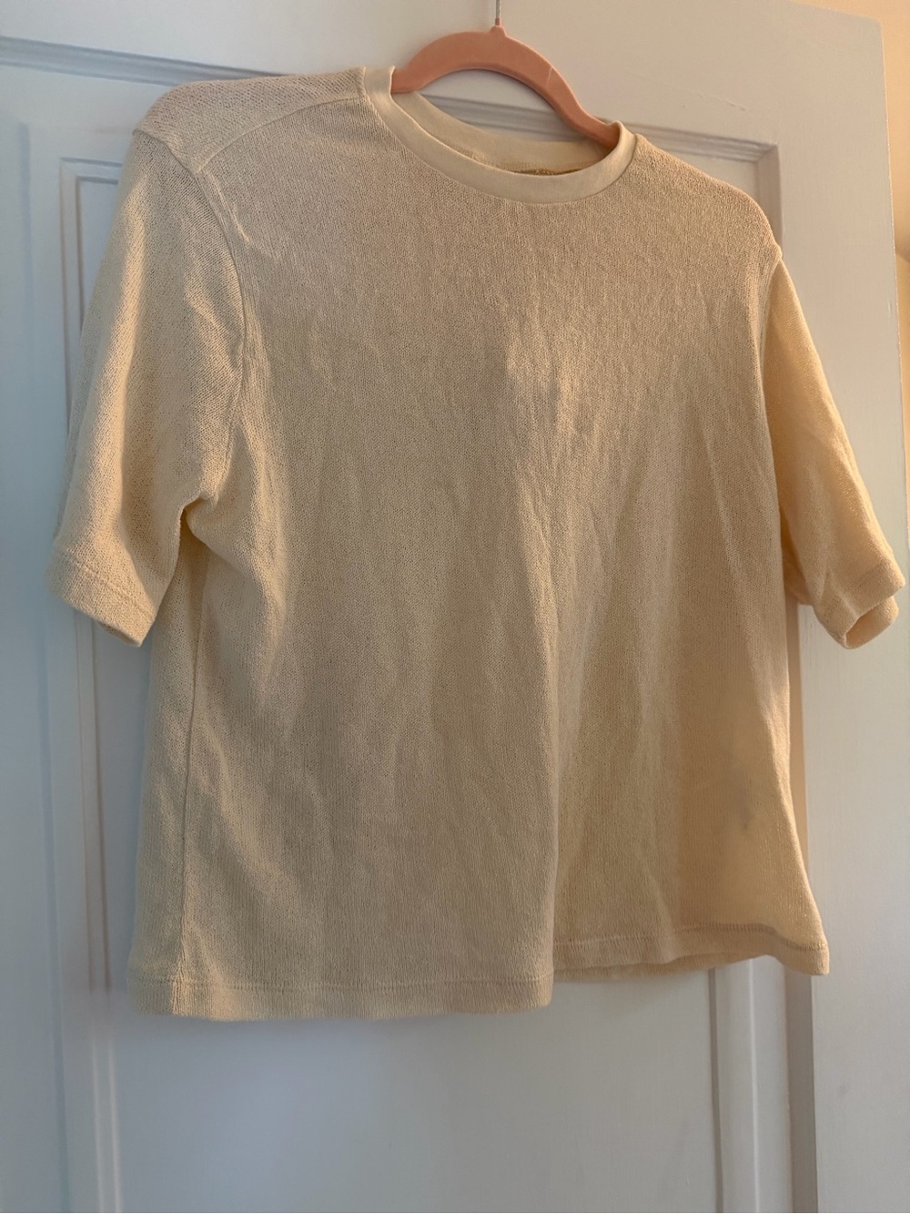 BNWT KOTN Luxor Jersey tee in Natural - Picture 2 of 2